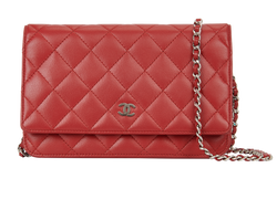 Wallet On Chain, Leather, Red, 15476650(2011), 2*